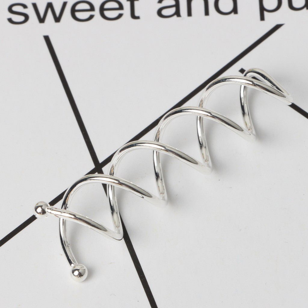 Picture of Korea's New Metal Spiral Hairpin Rotating Styling Hairpin Female Hairdresser Special Tools Wholesale