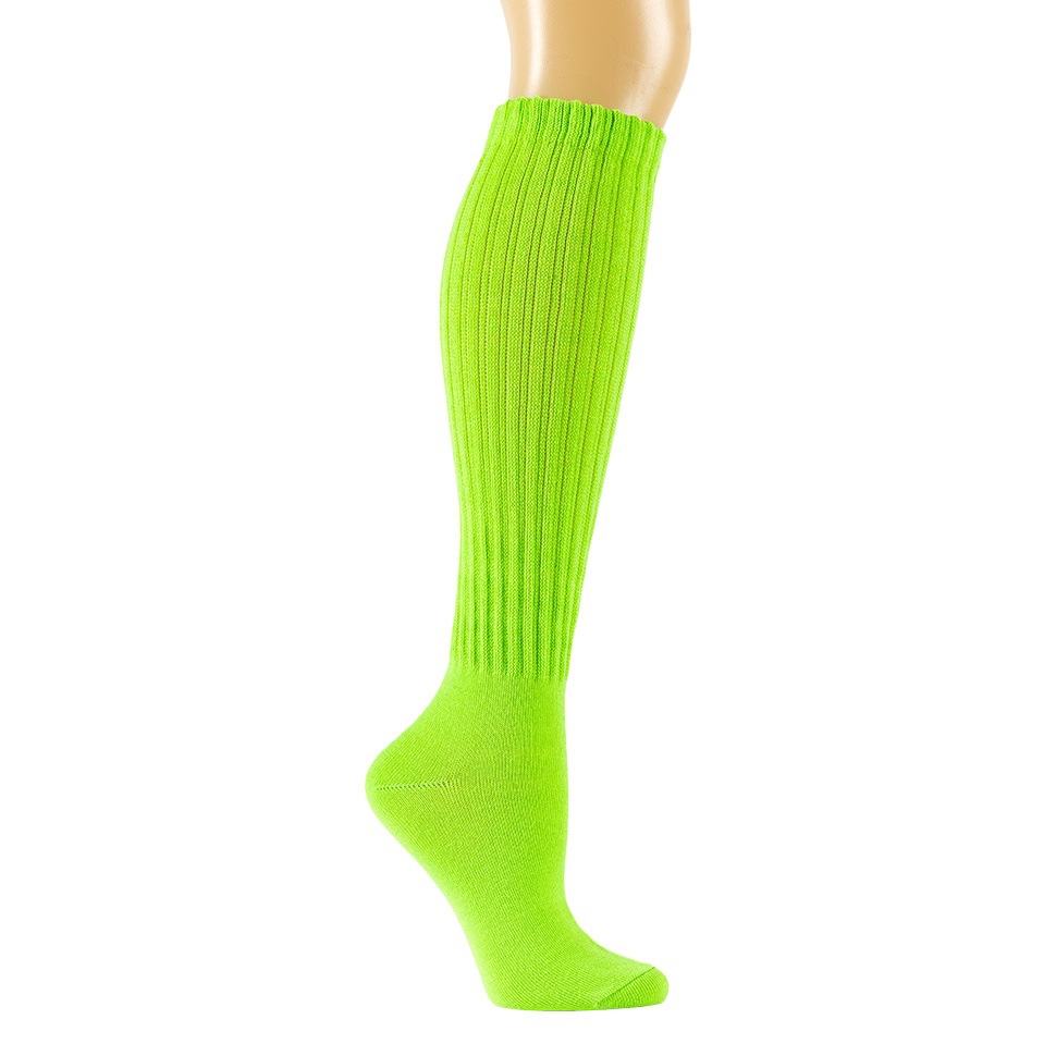 Cross-Border Popular Socks Spring and Summer European and American Style Thin Slouch Socks Women's Colorfulful Mid-Calf Trendy Pile Socks