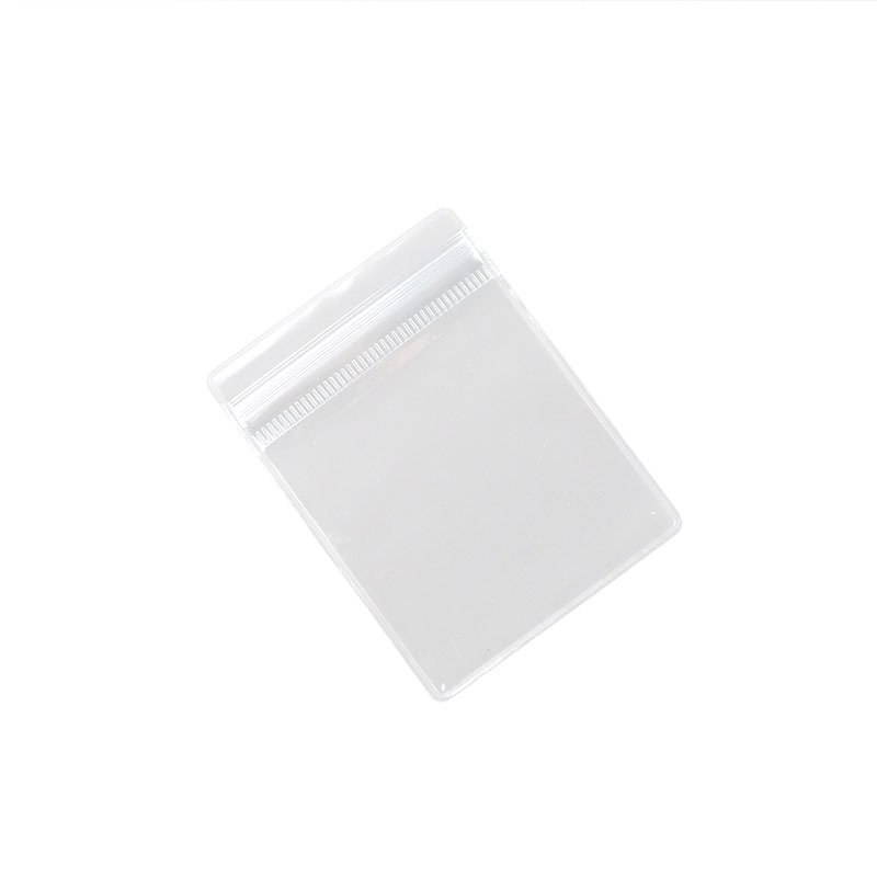 Picture of PVC transparent jewelry sealed bag earrings jewelry storage bag jewelry text play hand string self-sealing bag packaging bag manufacturers