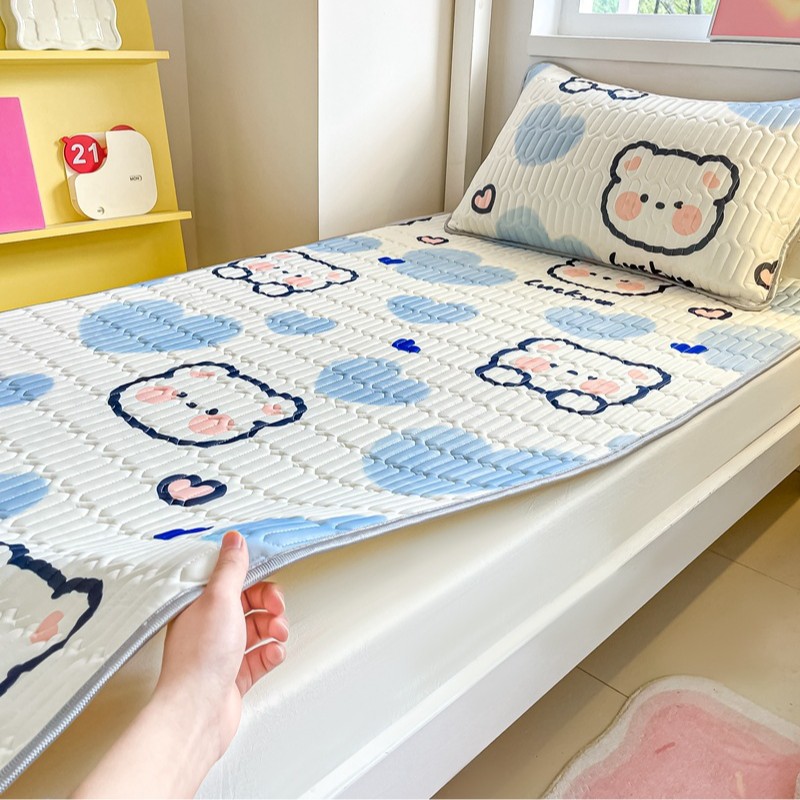 Class a cool silk mat summer student dormitory mat bedroom bunk single air-conditioned mat summer soft mat