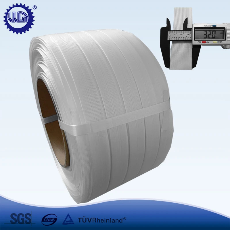 Picture of 32mm heavy-duty flexible polyester fiber packing belt logistics packaging manual strapping belt