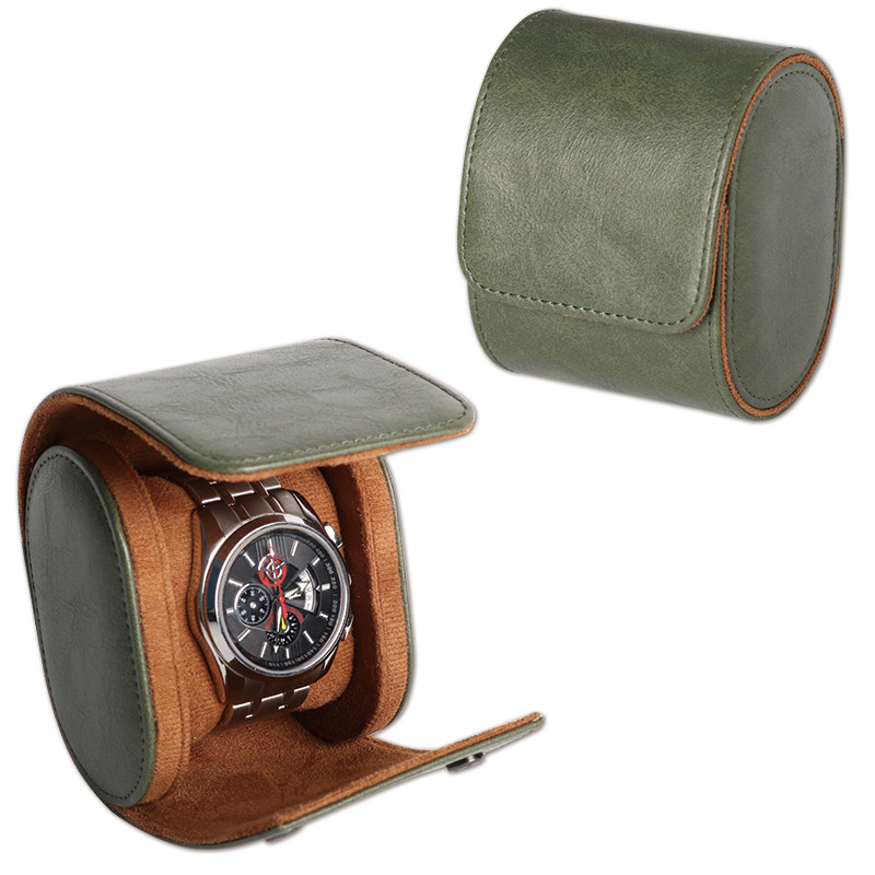 Picture of Watch Packaging Box to Store Sewing One/Two/Three-Pack Pu Leather Watch Leather Case with Custom Leather Bag