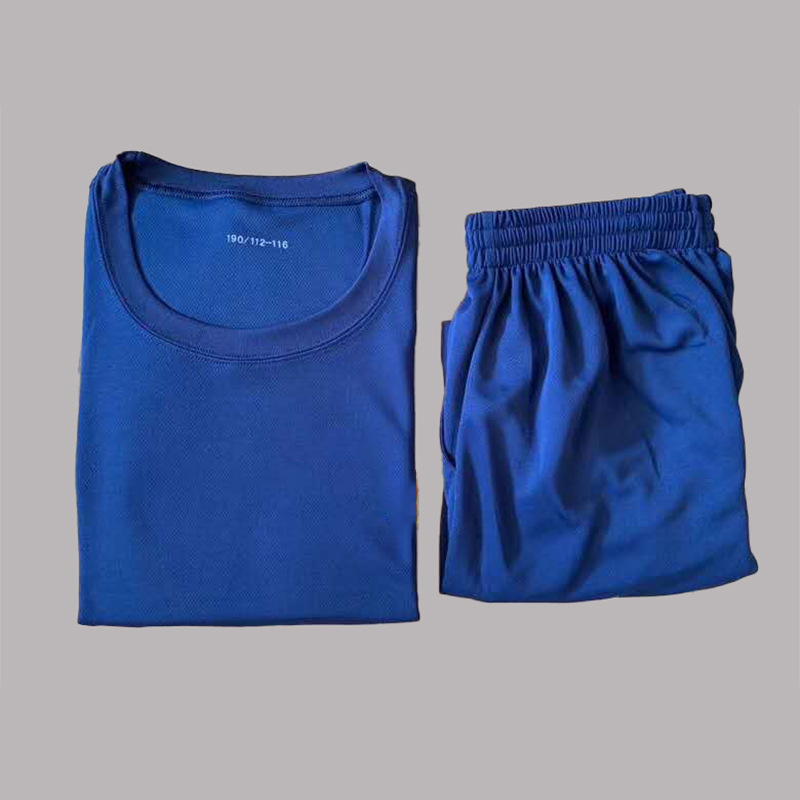Picture of Factory Breathable Short-sleeved Physical Fitness Suit Net Face New Jihua Training Suit Summer Sports suit Military Training Quick-drying T-shirt