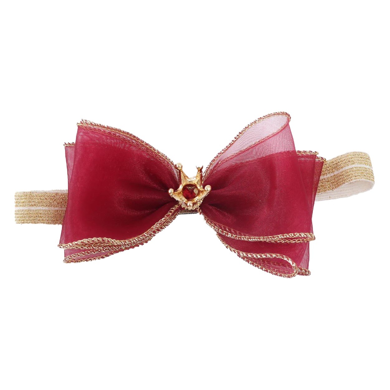 Baby Princess Hair Band Summer Gauze Bow Headdress Newborn Baby Headdress Korean Style All-match Baby Girl Hair Accessories