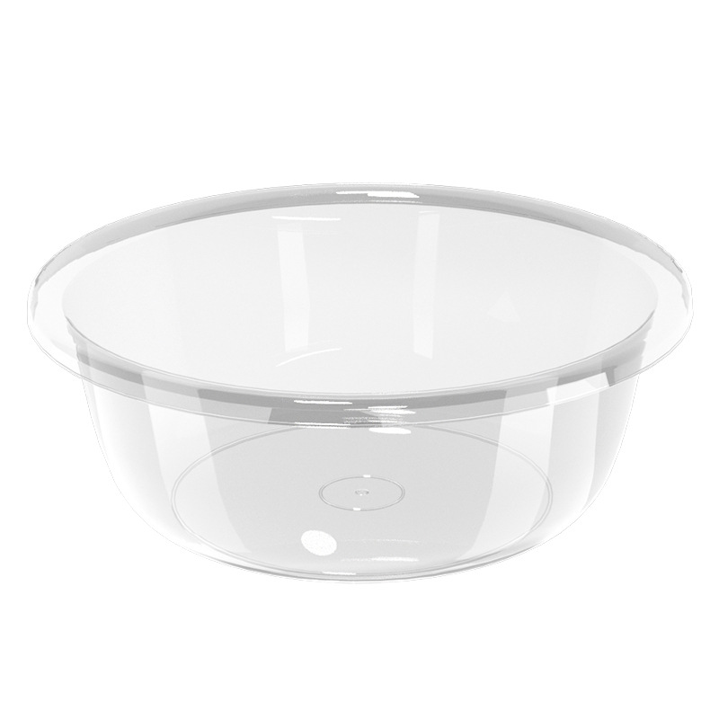 Picture of Large Thickened Transparent Plastic Washbasin Household Vegetable Washing Basin Drop-Resistant Laundry Basin Baby Children's Foot Washing Basin Wholesale
