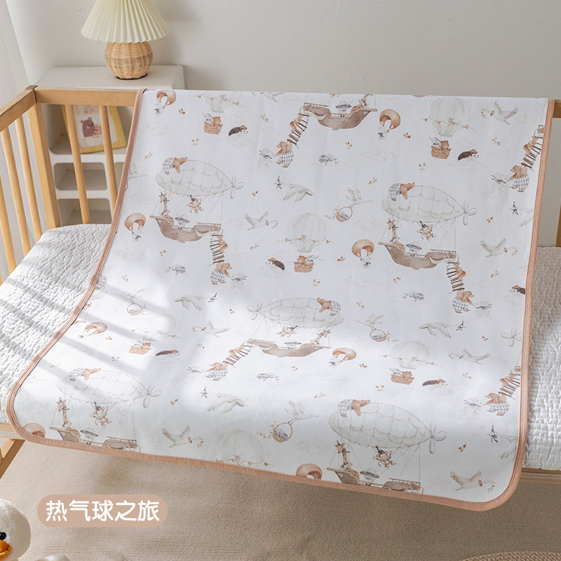 Picture of Diaper pad waterproof washable newborn baby diaper pad cartoon newborn baby diaper pad physiological period menstruation pad