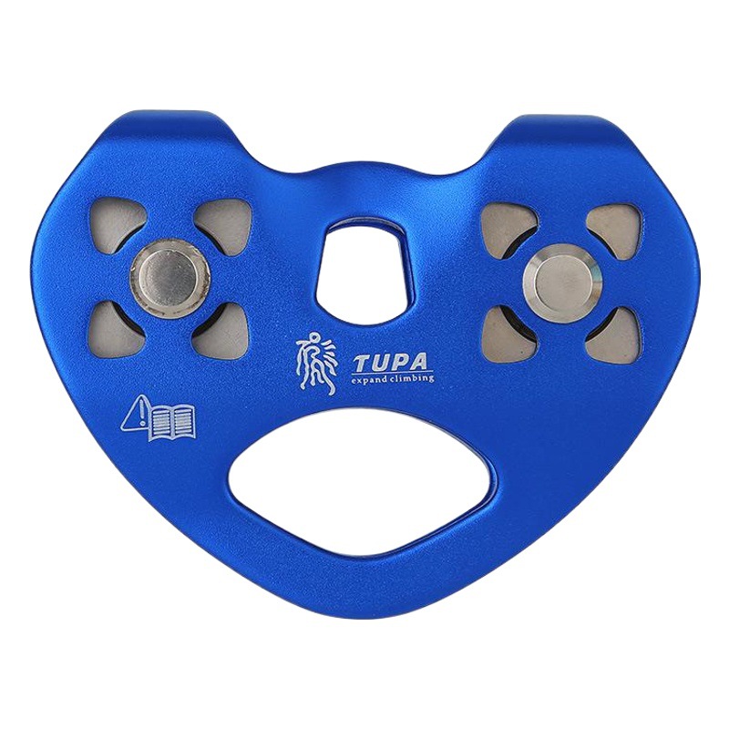 Scenic ropeway sliding rope double sliding outdoor expansion jungle crossing heart-shaped sliding rope pulley high-altitude transport ropeway pulley