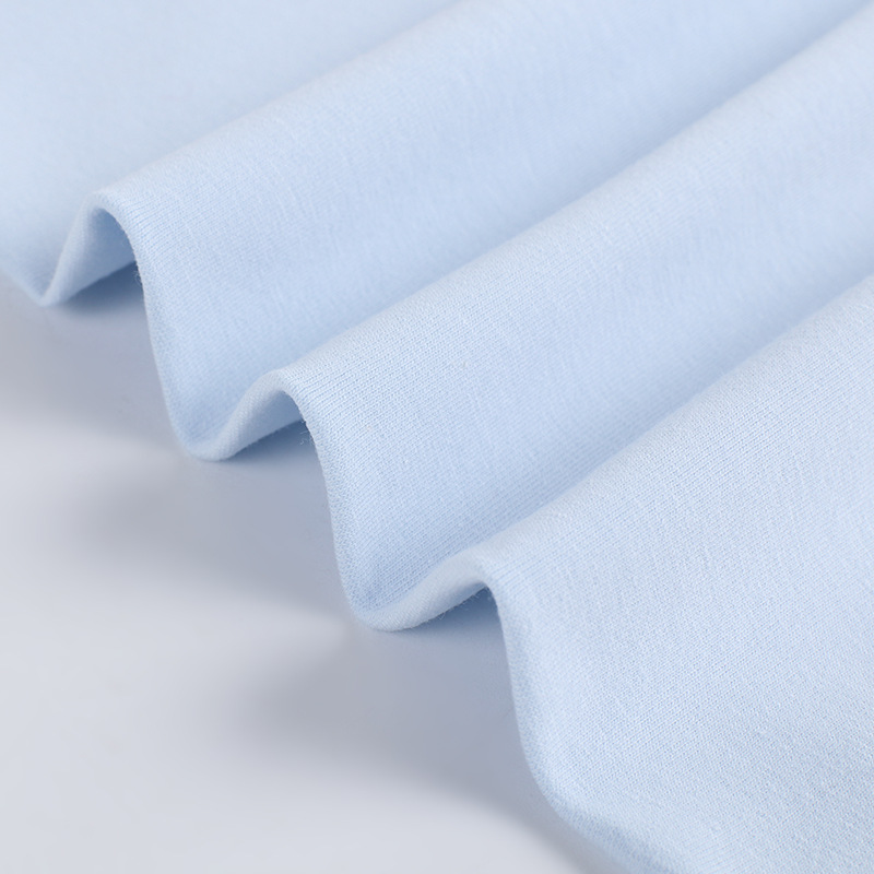 Picture of 95 Cotton 5 Spandex Plain Jersey Pure Cotton Bracer Stretch Single-sided Jersey Class A Baby Underwear Home Wear Fabric