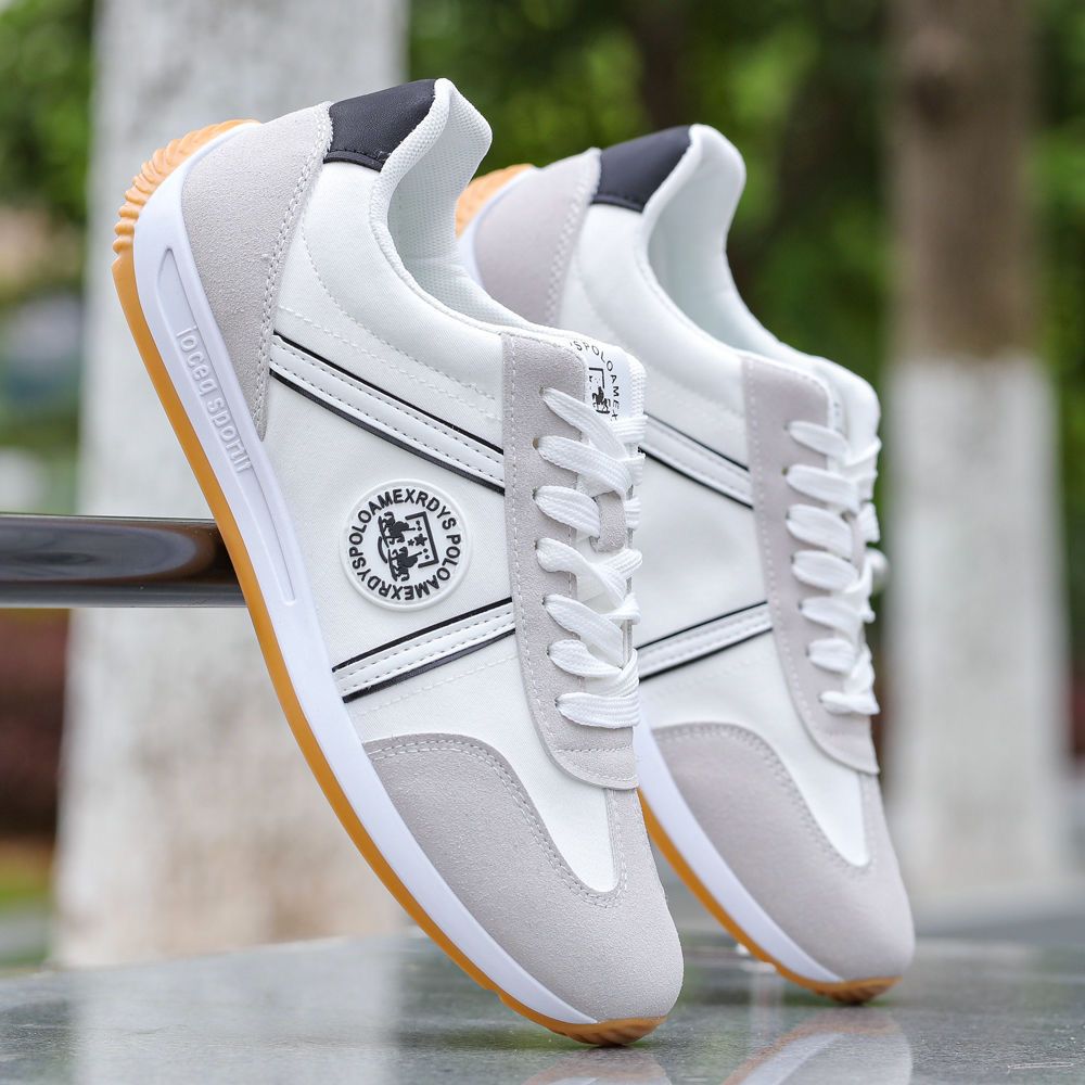 Men's Shoes Spring and Summer New Breathable Casual Shoes Slip-On Forrest Gump Shoes Trendy Men's Sports Sneakers Dad Shoes