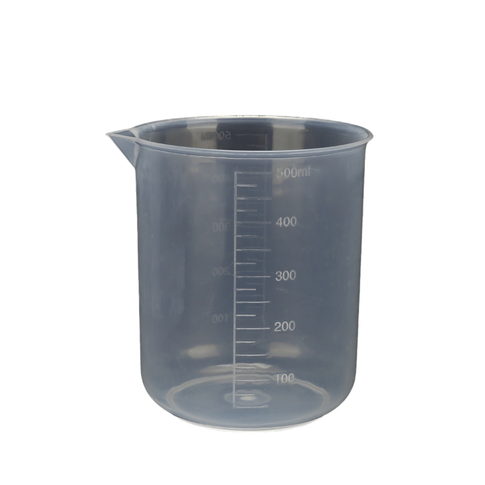 Picture of Plastic beaker 500ml measuring cup thickened pp laboratory fishing bait 500ml scale measuring cup measuring device