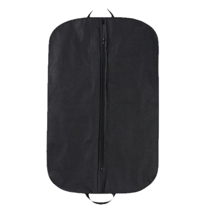 Picture of Portable zipper dust bag foldable wedding dress solid color clothes storage bag household non-woven suit bag wholesale