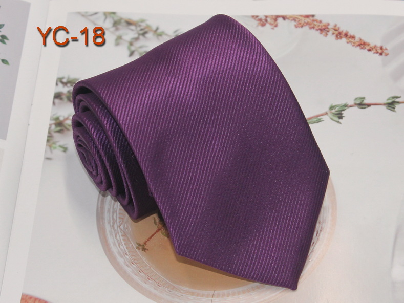 Picture of Business Casual Men's Tie Polyester Silk Twill Black Red Suit Accessories 8cm Hand Tie Solid Color Tie