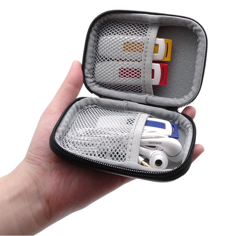 Eva Headphone Bag Data Cable U Shield U Disk Key Coin Purse Mini Portable Anti-Fall Headphone Storage Box