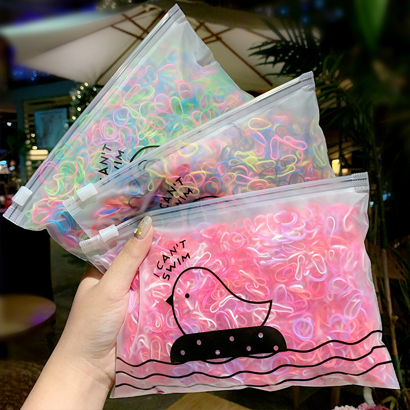 Korean Style Children's Hair Rubber Band Girls' Baby's Disposable Rubber Band Hair Rope Small Fresh Hair Rope Hair Band Hair Accessories