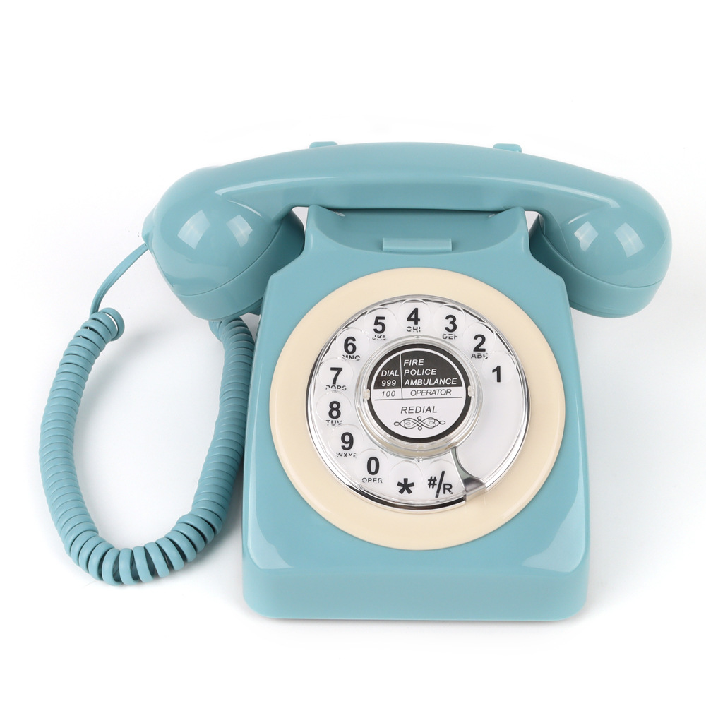 Picture of Cross-Border Retro Telephone Button Phone Fixed Landline Guest Room Office Home Hotel Antique Telephone Manufacturer