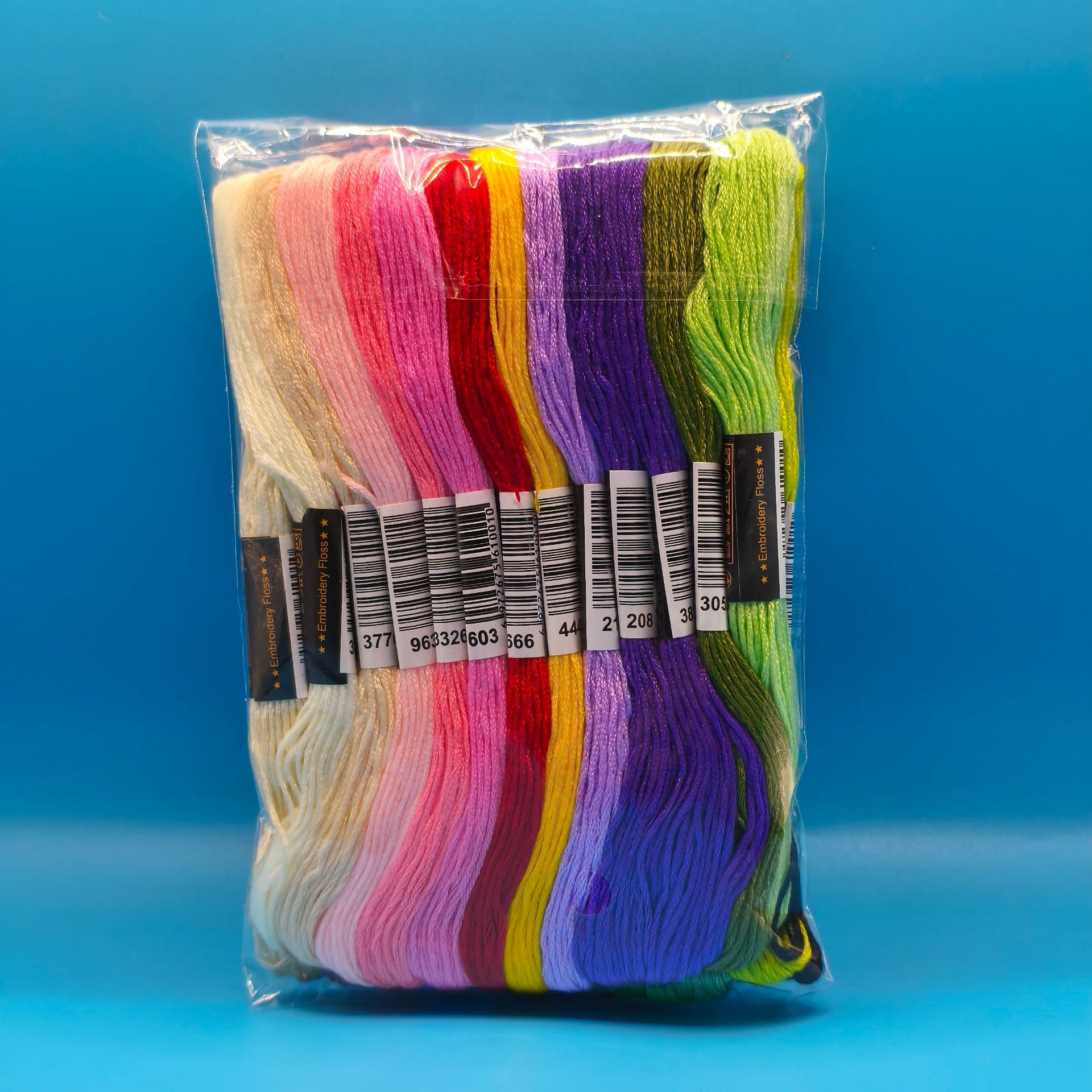 Picture of 200 color 100 color 50 color cross embroidery thread embroidery thread 6 strands 8 meter branch diy embroidery tool material suit batch