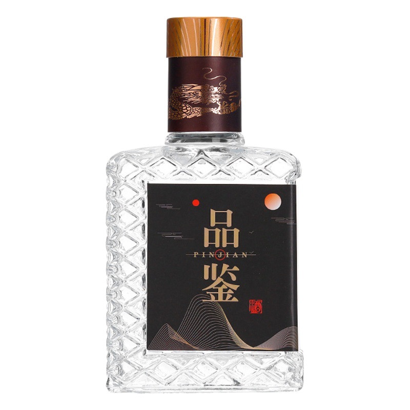 Picture of Direct selling glass transparent small wine bottle empty bottle sealed glass white wine bottle wholesale gift box suit glass bottle wine bottle