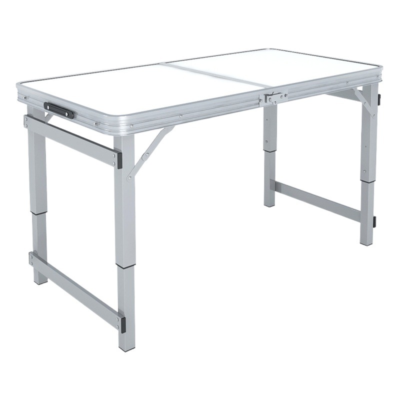 Picture of Outdoor Table Portable Aluminum Alloy Foldable Dining Table Folding Table and Chair Picnic Small Table Stall Table Round Square Tube Table