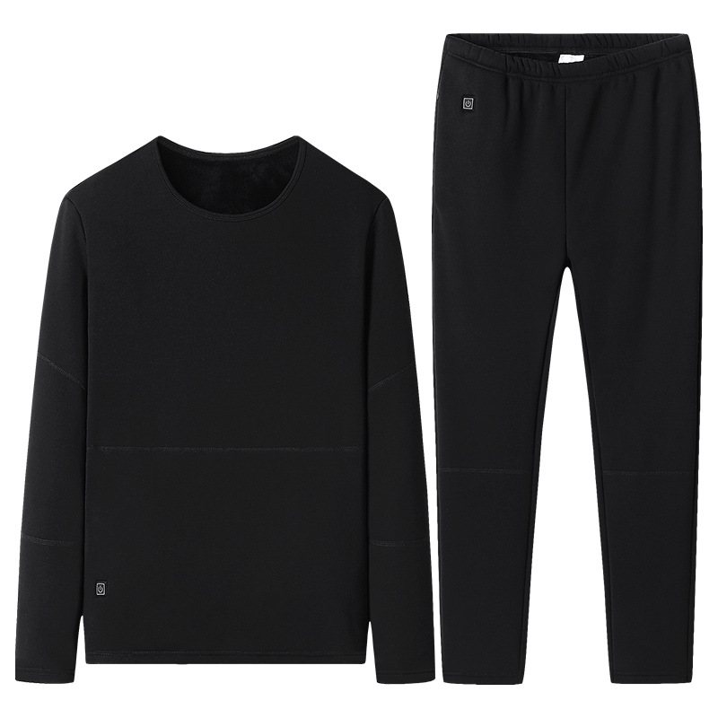 Picture of Smart Electric Heating Clothing Heating Warm-keeping Underwear Set Heating Constant Temperature Long Sleeve Winter Cold-proof Warm-keeping Tight Pants
