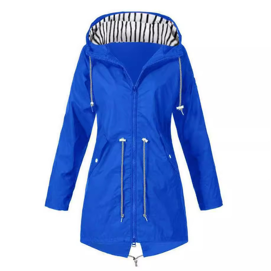 Picture of Europe and America Three-in-One Outdoor Hooded Mountaineering Suit Women's Four Seasons Zipper Jacket
