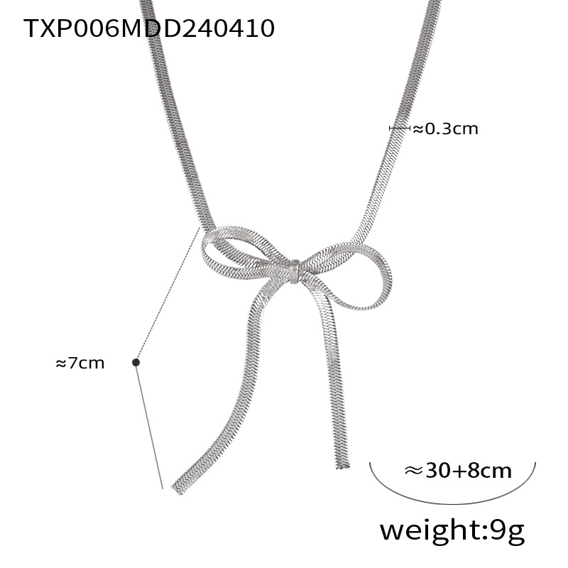 Picture of European and American Cross-border Hot Selling BowEarring Bow Jewelry Niche Metal Ins Style Design Jewelry Set for Women