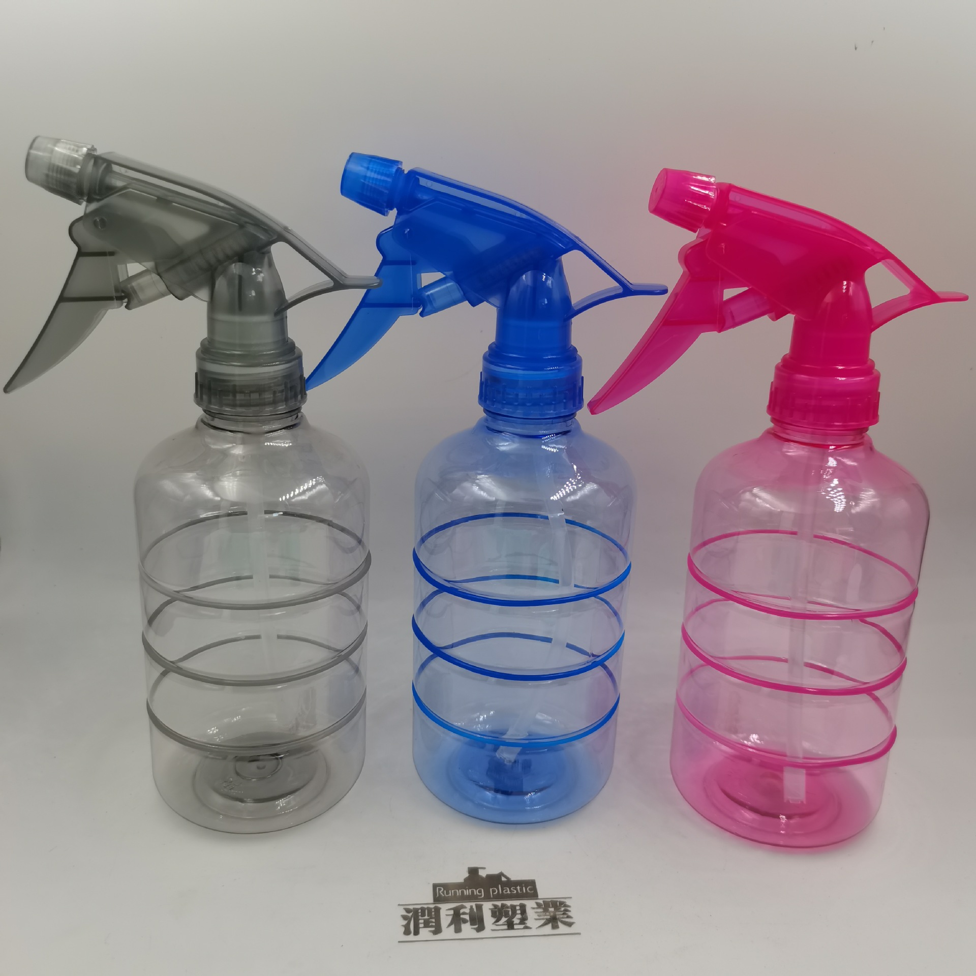 400ml Watering Can with Rubber Band, Gardening Watering Spray Bottle, Hairdressing and Moisturizing PET Plastic Bottle, Original Production and Quality