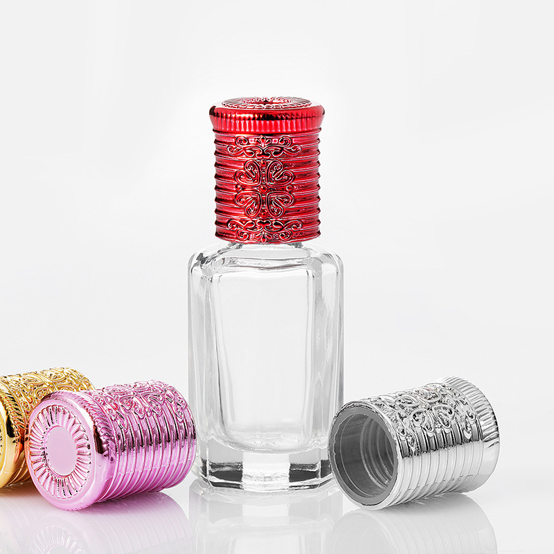 Picture of Glass walking bead bottle transparent anise vacuum bottle beauty makeup daily packaging bottle 3 6 10 12ml spot