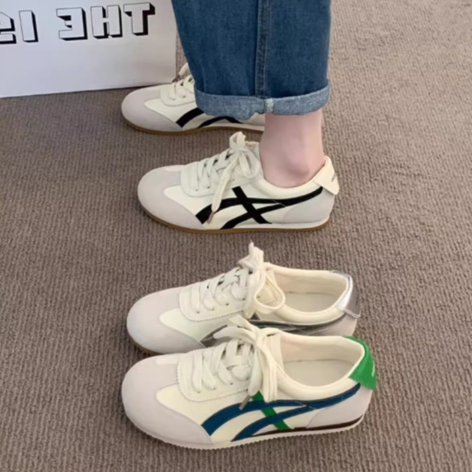 Soft-Soled Yellow Forrest Gump Shoes American Retro All-Match Silver Moral Training Shoes for Women 2025 Autum New Sports and Casual Shoes