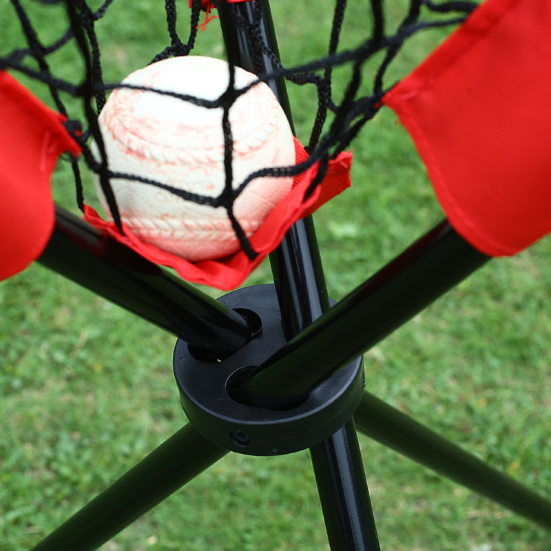 Picture of Outdoor Cross-Border Baseball and Softball Net Bag Triangle Ball Collection Rack Baseball Ball Collector Simple and Portable Ball Collection Net
