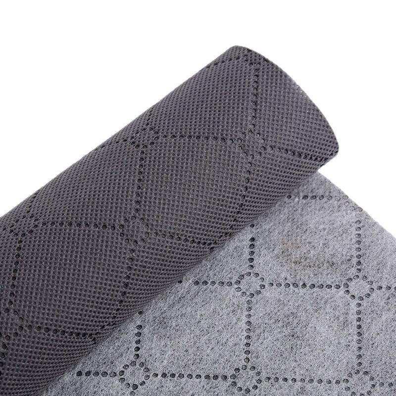 Picture of Source Manufacturer Gray 120g Three-Layer Embossed Pp Non-Woven Roll Cotton Coat Bag Storage Bag Polypropylene Non-Woven Fabric