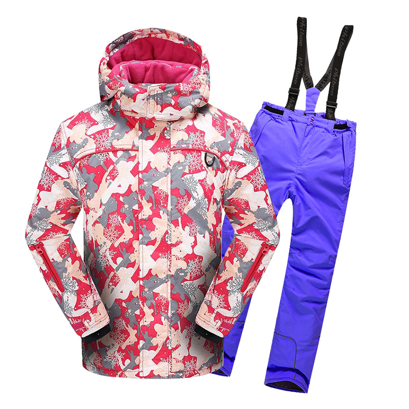 Picture of Cross-border e-commerce Phoebe Elephant Children's Ski Suit Warm Jacket Outdoor Thickened Waterproof for Boys and Girls