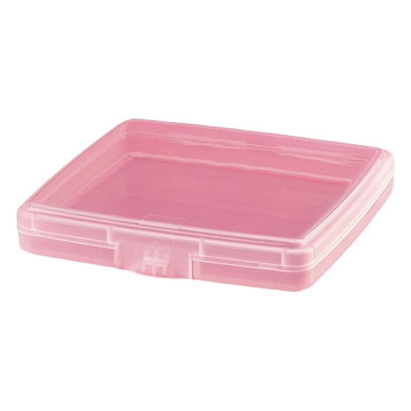 New product Square parts storage box small product parts packaging box transparent plastic box with lid