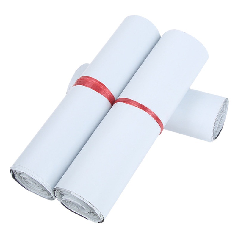 White Express Bag Sf Packaging Bag Waterproof White Clothing Logistics E-Commerce Packaging Bag Pe Express Bag Thickeneded