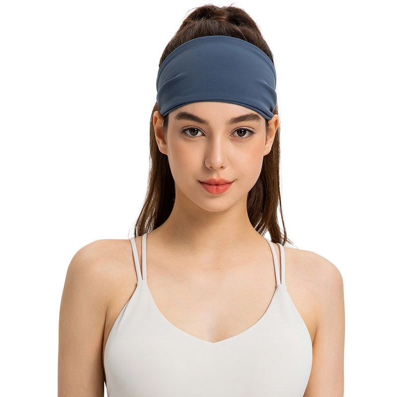 Picture of Evrlue New Product Double 6 Zero-Sense High Elastic Breathable Yoga Fitness Sports Headband Sports Headscarf for Women Daw035