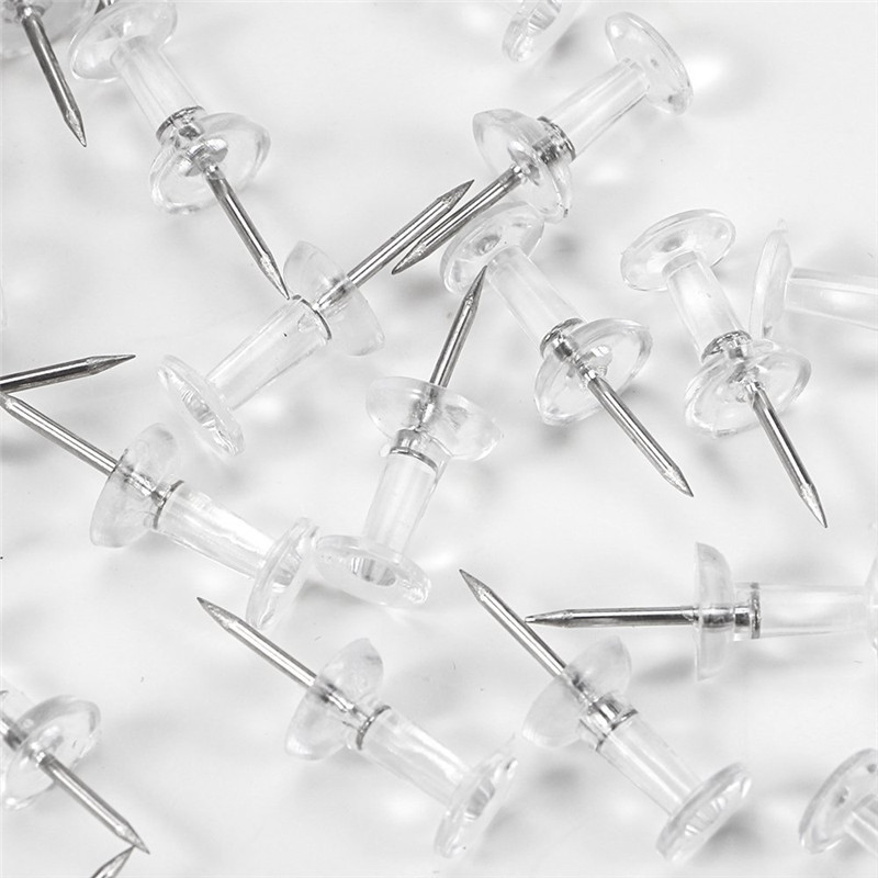 Picture of Factory wholesale transparent I-shaped nail painting creative pushpin art nail push nail Cork pushpin photo message nail