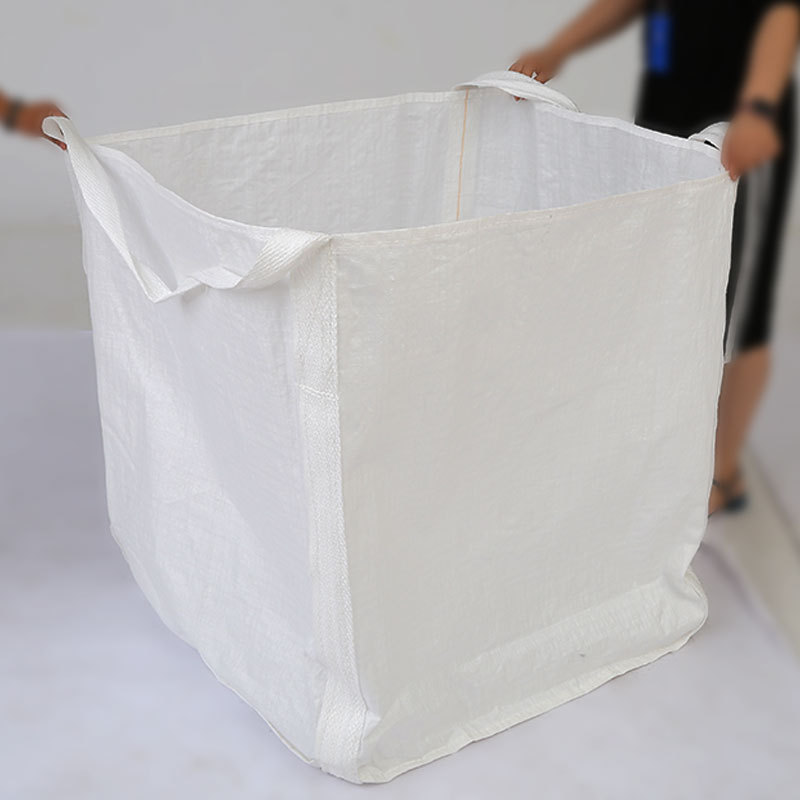 Picture of Factory White Bridge preloading 4 two lifting ton bag bag silt container bag 1 ton space bag large ton bag wholesale