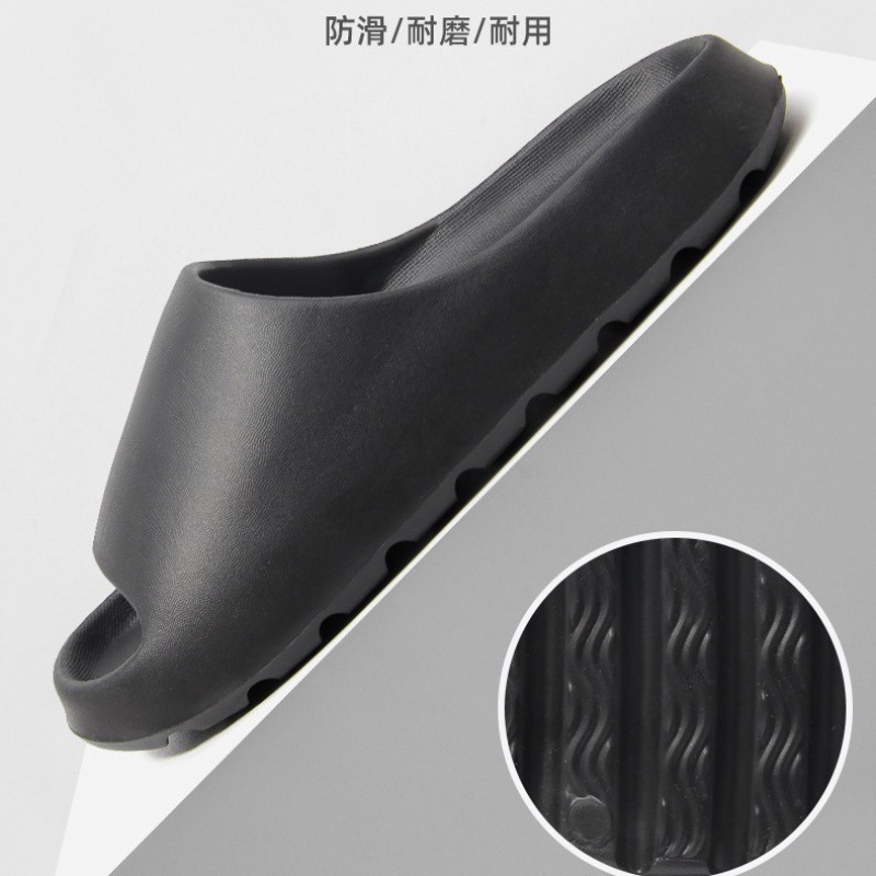 Cross-border Coconut Sandals and Slippers for Women Couple Home Thick Bottom Slip-on Feeling Anti-slip Household Outdoor Men's Sandals Wholesale Foreign Trade