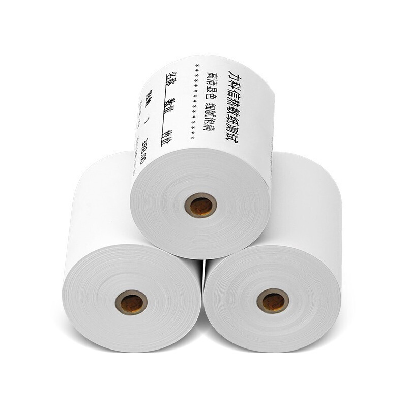 Picture of Blank thermal paper 80*80*50 cash register paper meituan hungry take-out printing paper 57*50*4030 receipt paper
