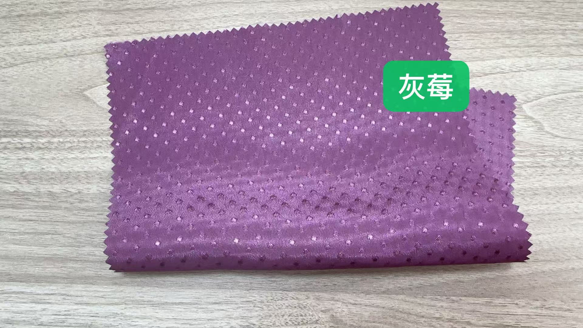 Picture of Polka Dot Jacquard Fabric Twisted White Soft Jacquard Fabric Lolita Princess Dress Fabric Colorful Chiffon Jacquard Fabric