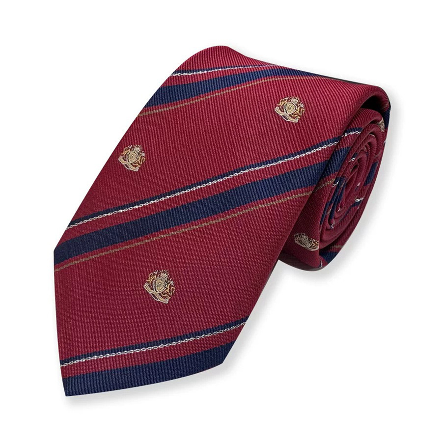 Picture of striped hand tie tie jk unisex japanese college style student shirt uniform dk casual necktie