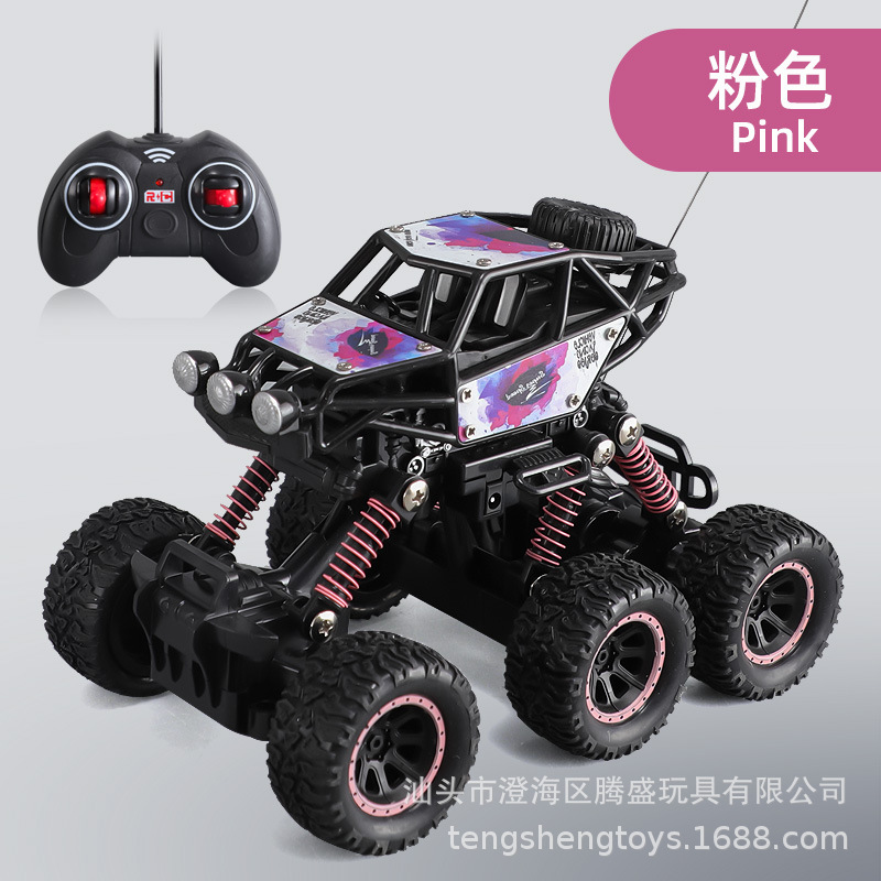 Picture of Alloy Climbing Bike Mountain Bigfoot Six-wheel Remote Control Alloy Car Off-road Alloy Children's Toy Car Boy's Toy