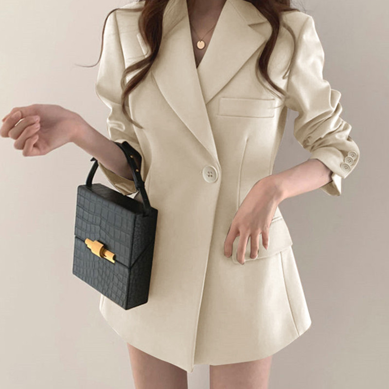 Picture of Suit Jacket Women's Spring 2023 Spring and Autumn New Korean Style High-grade Sense Fried Street Petite Loose Casual Suit