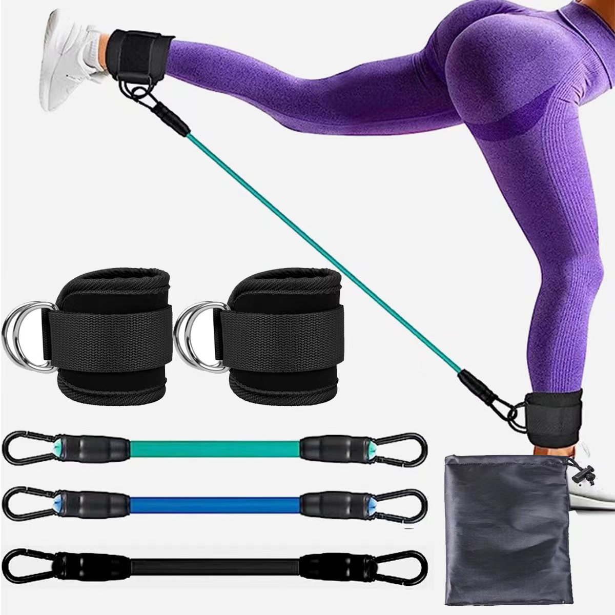 Fitness Ankle 2 Buckle Leg Training Hip Training Foot Ring Leggings Strap Gantry Ankle Buckle Training