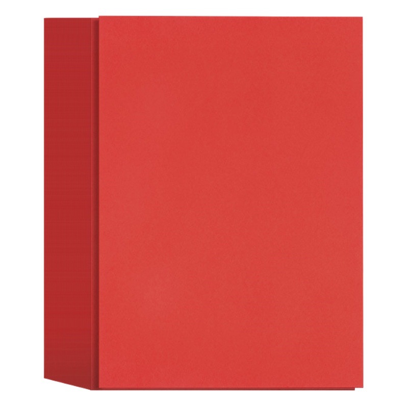 Red Hard Cardboard Red National Day Children's Handmade DIY Paper-cut Blank Lantern Handwritten Making Thickened Drawing Paper