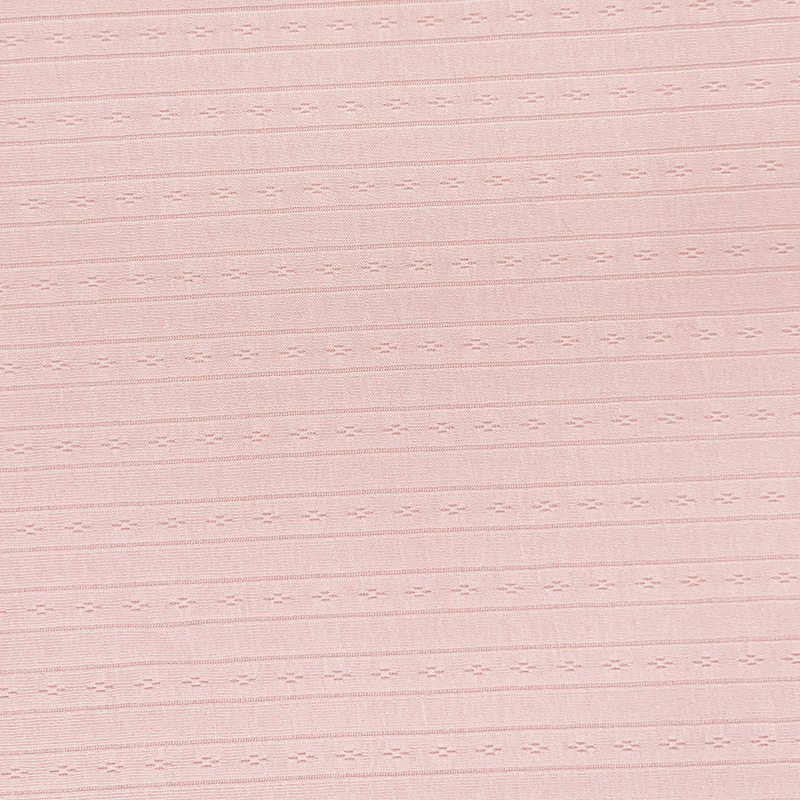 Picture of Cotton Double-sided Vertical Strip Jacquard Fabric Double-layer Silk-free Hollow Fabric Spring and Summer Baby Climbing Pajamas Fabric
