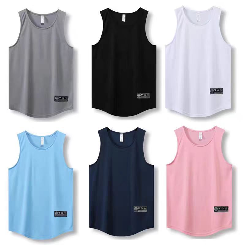 Jersey Quick-Drying American Basketball Vest Men's Ultra-Light Loose Breathable Moisture-Absorbent Track and Field Running Fitness Sports Fitness Clothing