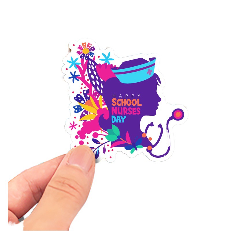 Big Sale T01040681 100 Medical Nurse Stickers New Cross-Border Shopee International Nurse Day Graffiti Stickers