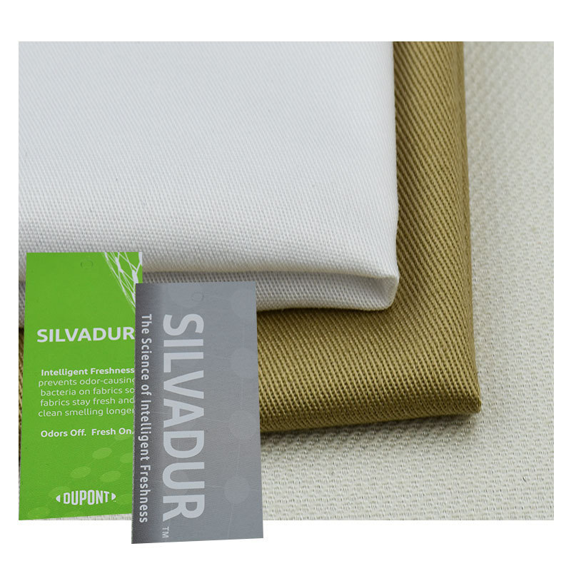 Antibacterial Fabric 2020 New Cotton Polyester Stretch Cloth Factory Uniform Tooling Summer Comfortable Stretch Fabric