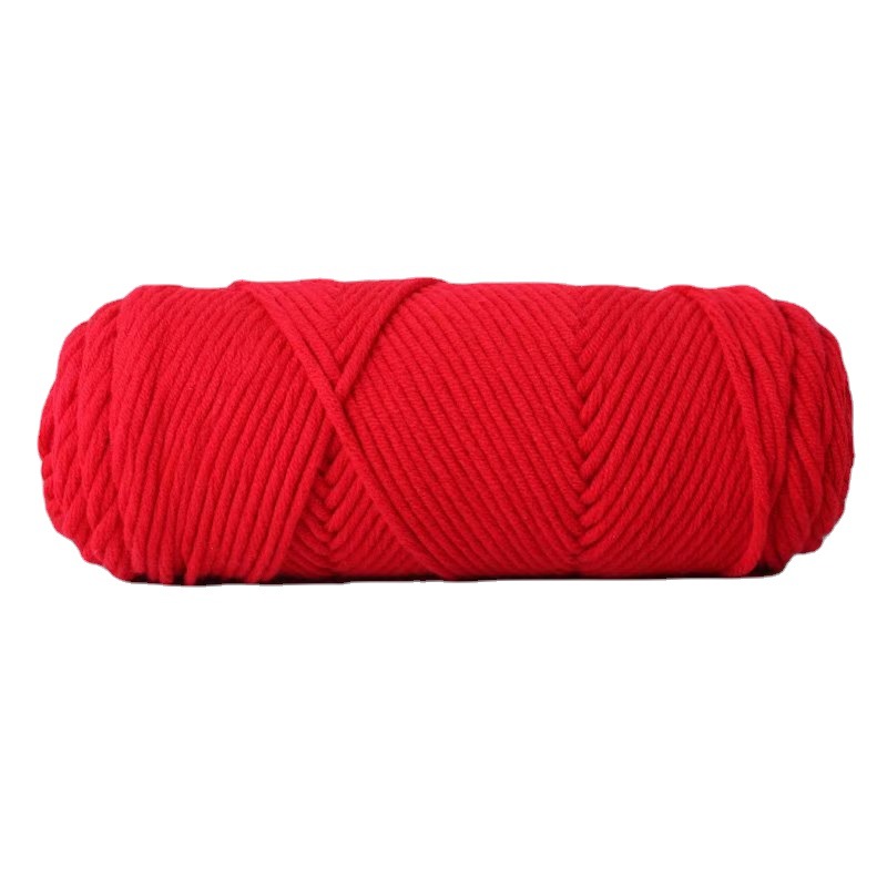 Picture of 8-Strand Lover Cotton Scarf Thread 100g Milk Cotton Baby Wool Hand-Knitted Stick Needle Thick Wool Hat Shawl Wholesale