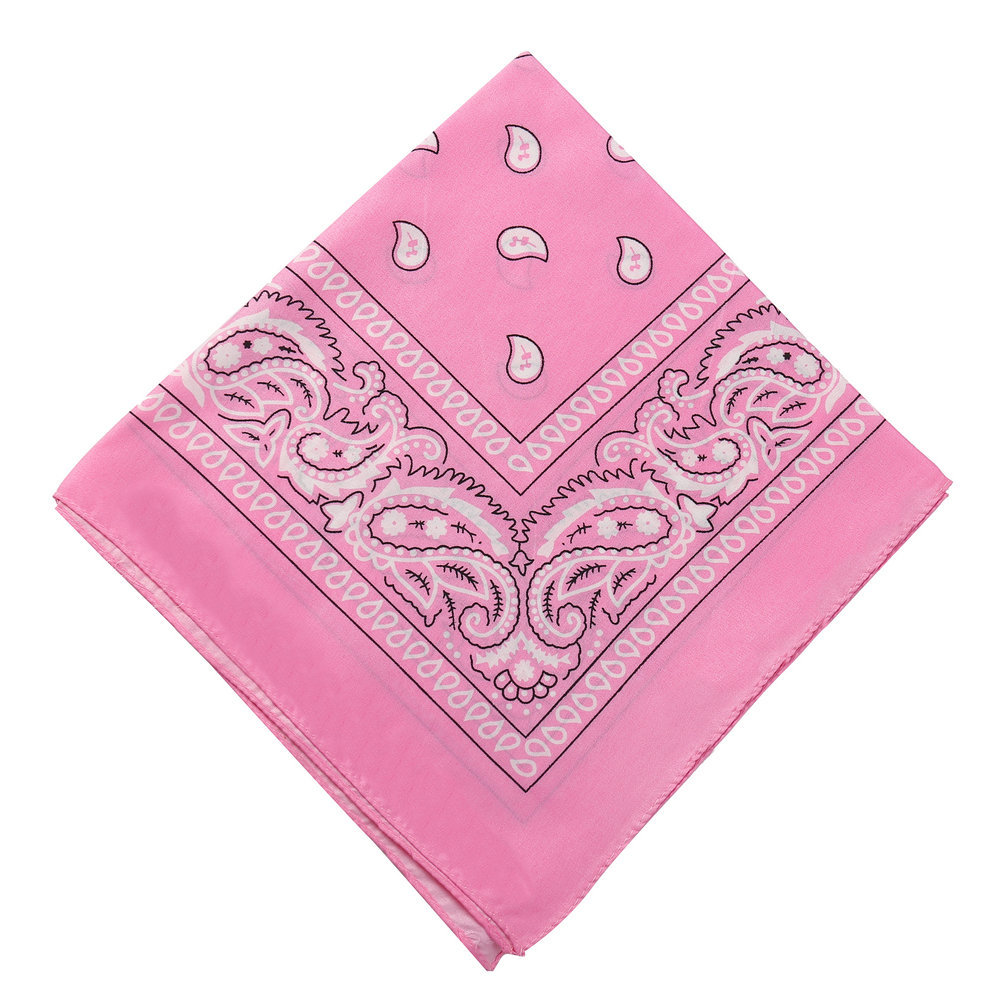 Picture of Amazon Europe and America Outdoor Riding Multifunctional Turban Cashew Flower Square bandana Magic Turban